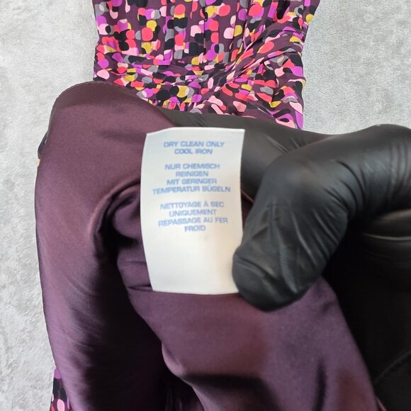 Boden Dress Womens 8L Multicolor Polka Dot Fit & Flare Sleeveless Knee Length - Picture 5 of 10